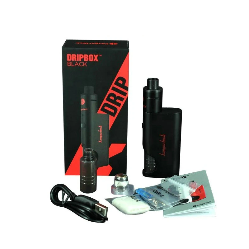 Kangertech Dripbox 60 Вт Starter Kit Электронная сигарета 7 МЛ Subdrip Испаритель Танк С 0.2ohm Капает