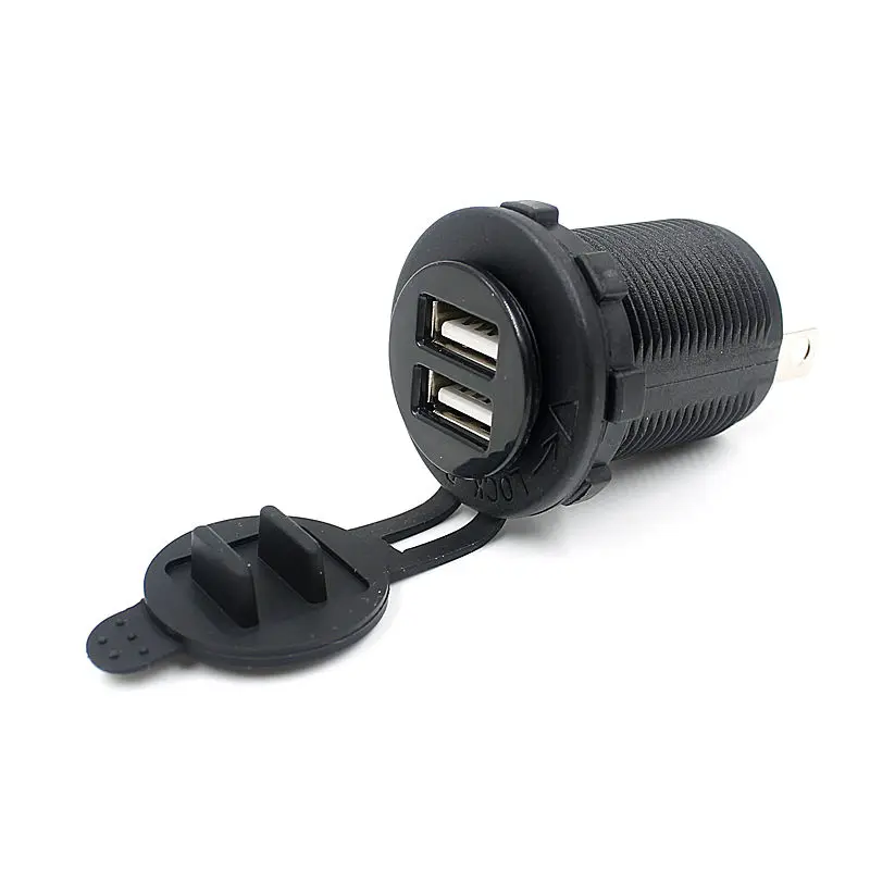 Автомобильное водонепроницаемое пыленепроницаемое зарядное устройство 5V Adaptateur