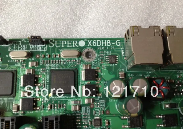 Рабочая станция и Серверная плата Supermicro X6DH8-G REV 1 21 dual XEON 604 socket | Компьютеры офис