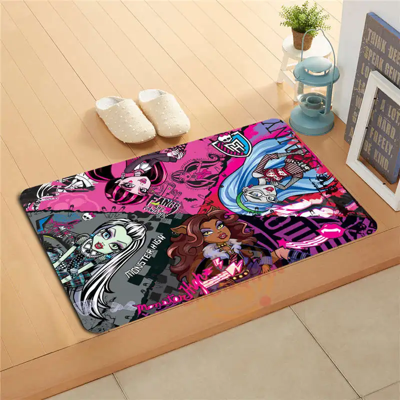 Пользовательский коврик Monster High коврики для ванной ног домашний декор дверной