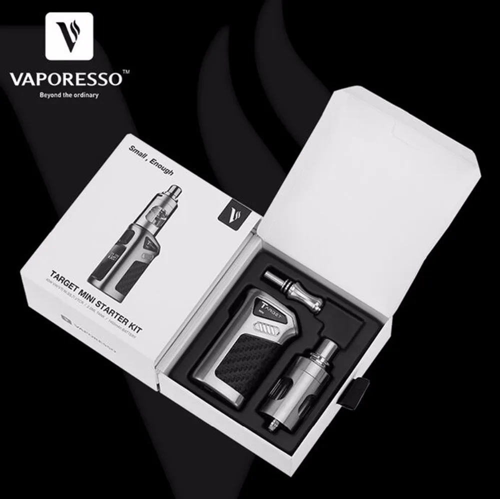 Оригинальный Vaporesso Target Mini Kit 40 Вт VW/VT 1400 мАч аккумулятор 2 мл резервуар Guardian