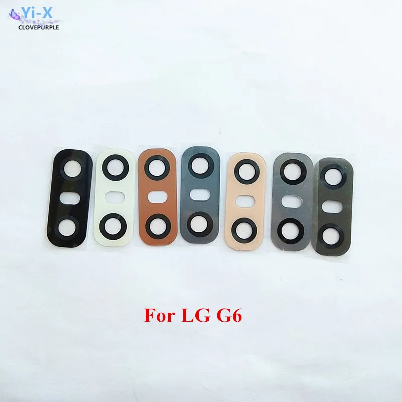 New Glass Lens Back Camera Cover With Adhesive Sticker For LG G6 Repair Parts | Мобильные телефоны и аксессуары