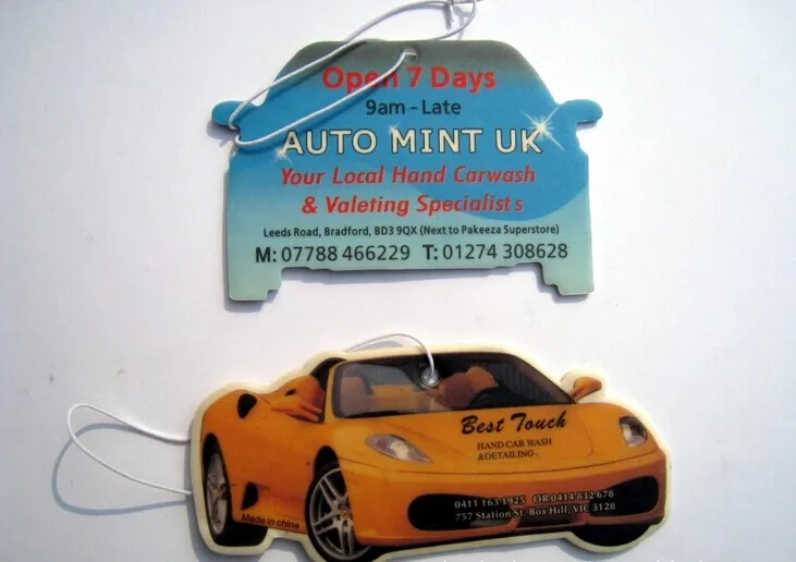 Освежитель воздуха для автомобиля серия новогодней елки Фабричный дизайн