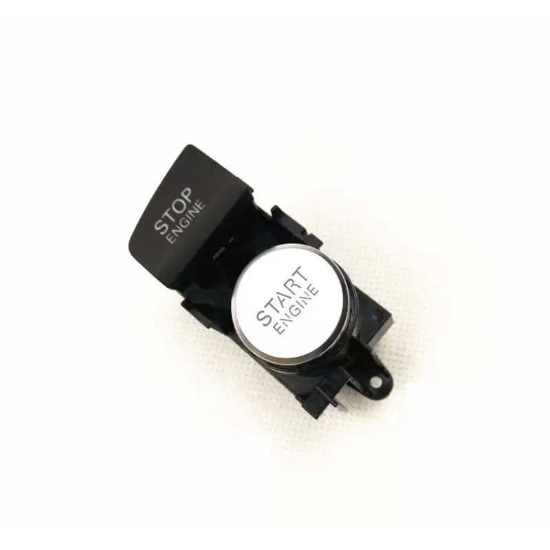 NoEnName_Null хромированный переключатель кнопки включения/остановки двигателя для AUDI