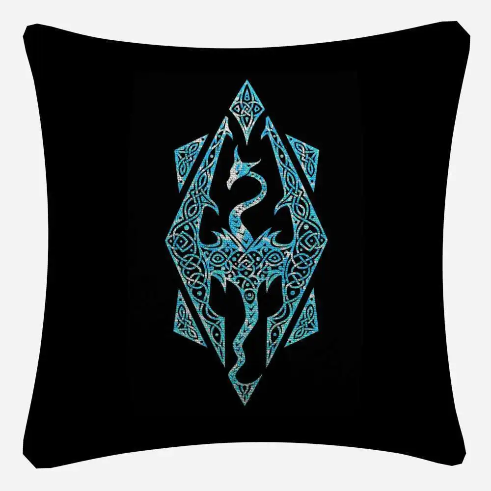 Skyrim The Elder Scrolls игровой дизайн декоративное постельное белье подушки Чехлы для дивана 45x45 см бросок наволочка для дома Декор Almofada - Цвет: 8