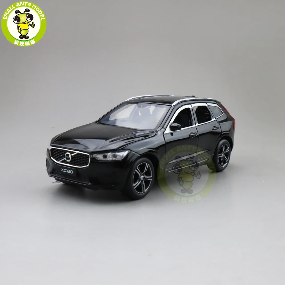 1/32 JACKIEKIM все новые Volvo XC60 литая модель автомобиля игрушка джип для детей Подарки для мальчиков девочек звуковое освещение Вытяните назад
