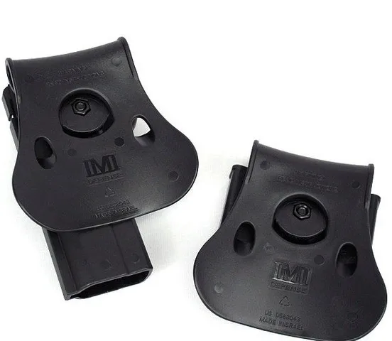 

Airsoft Tactical 1911 Magazine Gun Holster Polymer Retention Roto Holster and Double Magazine Fits For IMI M1911 Style