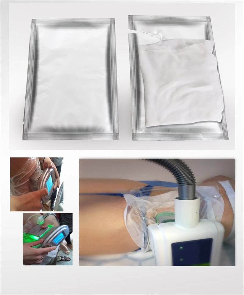 

100pc Anti Freeze Membrane Film Cavitation Freeze Fat Cryo Cooling Weight Loss Therapy Cryo Pads Antifreeze Cooling Gel Film