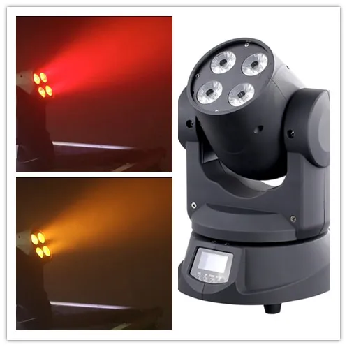 

Светодиодные светильники с движущейся головкой, 4 глаза, 10 Вт