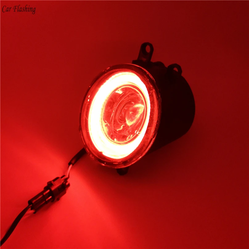 Автомобильная проблесковая 2 шт. светодиодный Ангельские глазки туман