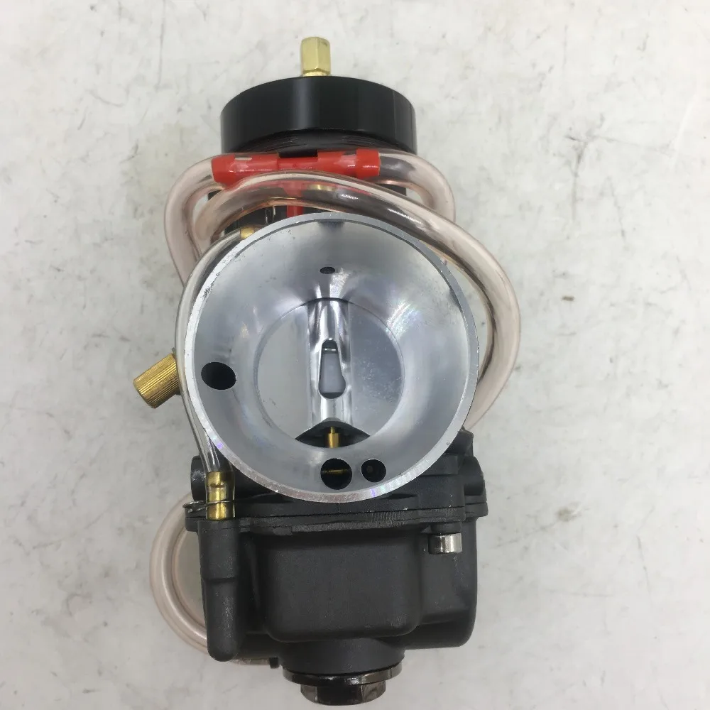 Черный карбюратор SherryBerg PWK34 34 мм гоночная круглая головка замена mikuni Keihin Carb 34PWK