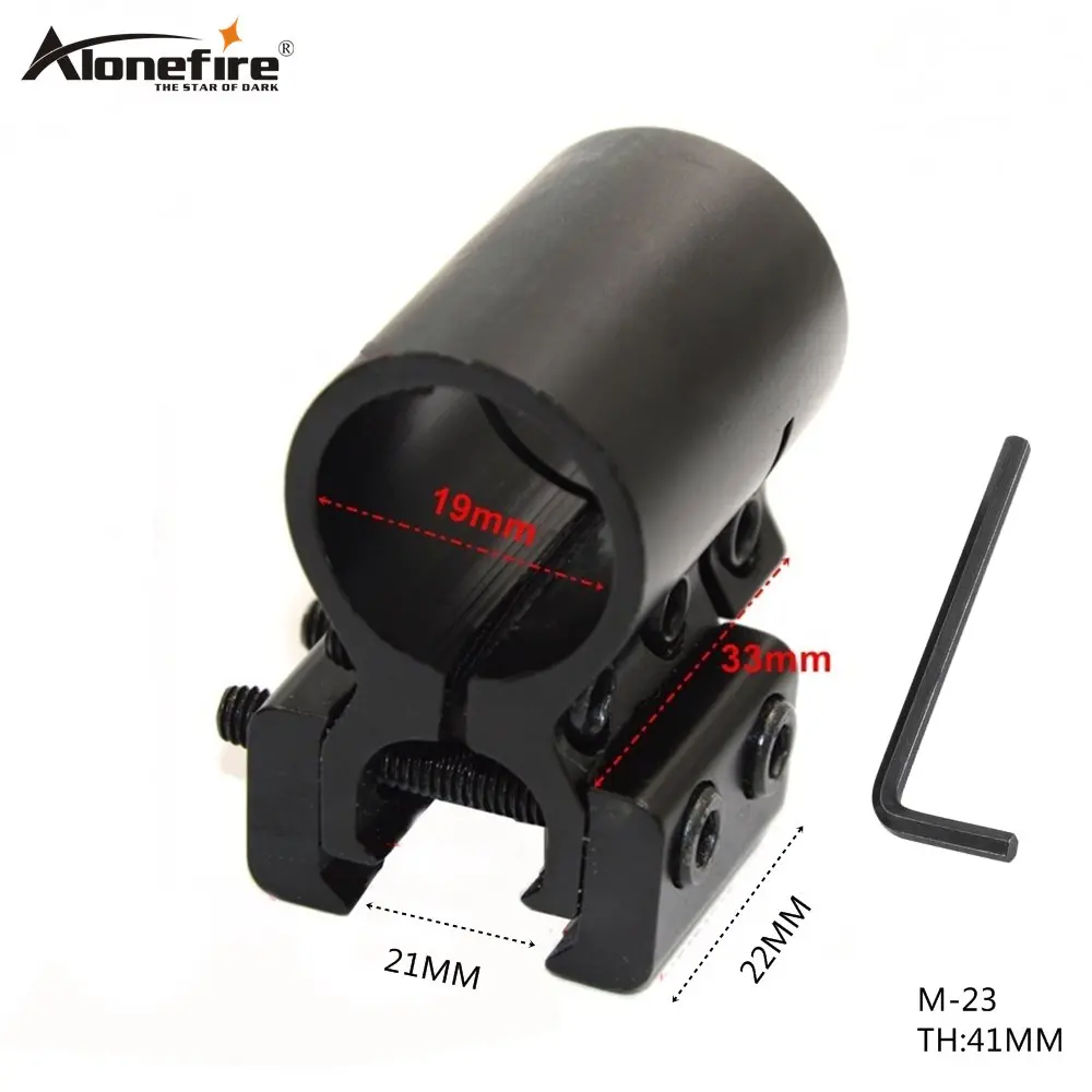 Alonefire M-23 прицел для винтовки с креплением в целом длинное наружное охотничье кольцо 19 мм Металлические тактические крепления для охотничьих рельсов