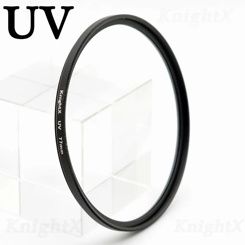 UV KnightX FLD UV ND Star фильтр для объектива камеры для canon sony nikon 49 52 55 58 62 67 72 77 мм d5300 набор цветов Фотография 2000d - Цвет: UV