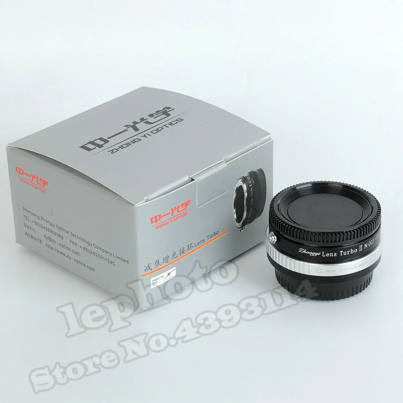 Mitakon Zhongyi Lens Turbo II фокусный редуктор усилитель скорости адаптер для Nikon F Крепление