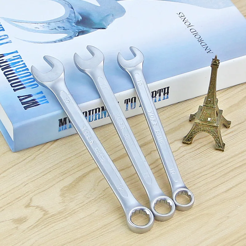 

YOFE 25mm Metal Ring Open End Universal Combination Wrench High Quality Dual-use Wrench Repair Tool For Bike Or Car