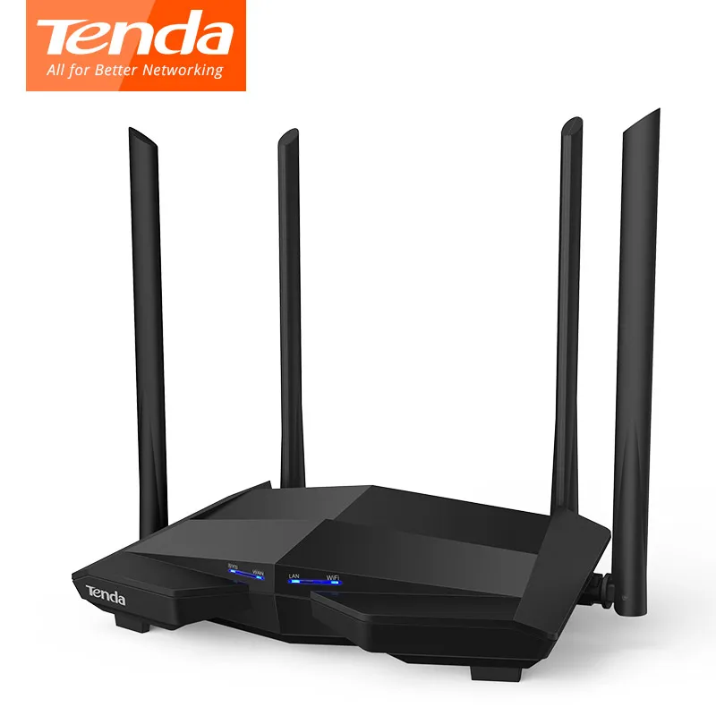 Tenda AC10 Гигабитный беспроводной Wifi роутер двухдиапазонный 2 4G/5G WIFI 1000 Мбит/с