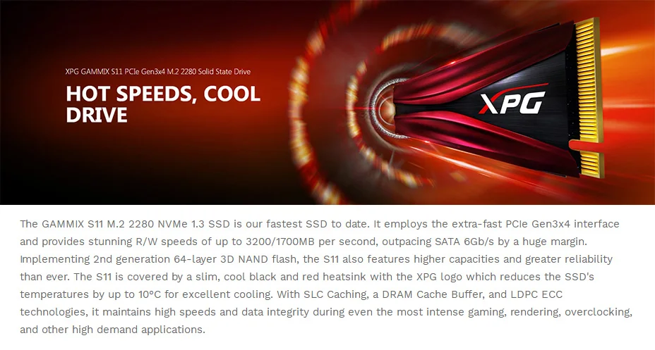 ADATA XPS GAMMIX S11 Pro M.2 SSD M2 SSD жесткий диск HD SSD 1 ТБ 256 GB 512 GB твердотельный жесткий диск HDD NVMe PCIe 2280 для ноутбука