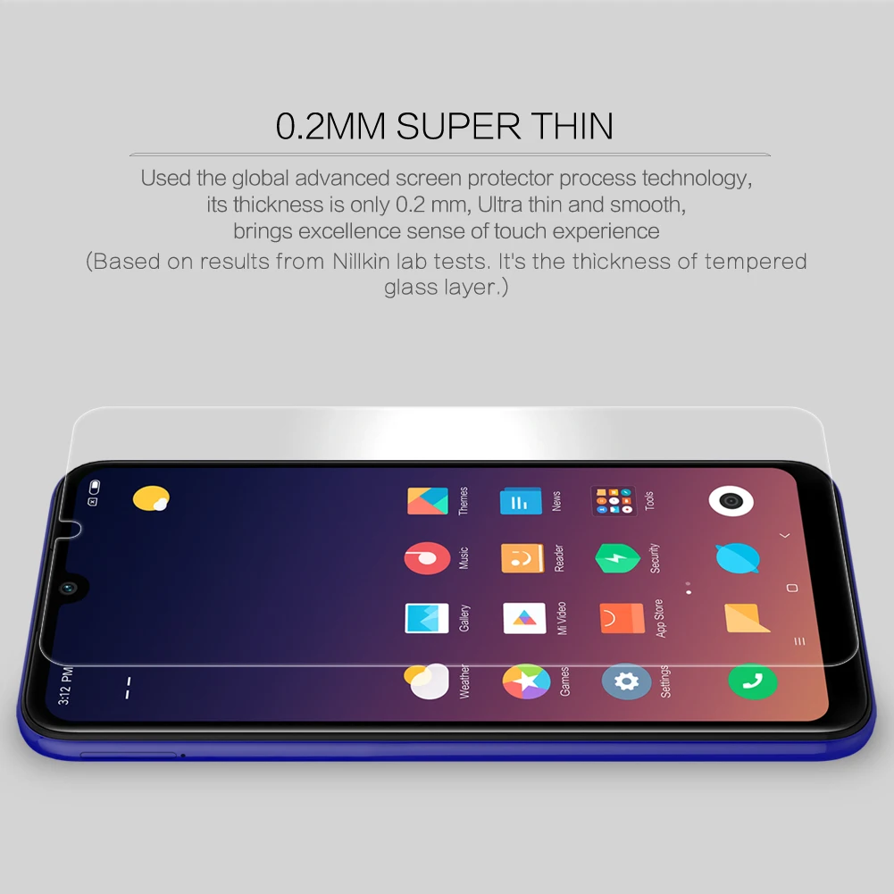 Nillkin 0 2 мм стекло для Xiaomi Mi Play анти-взрывной протектор экрана Закаленное пленка |