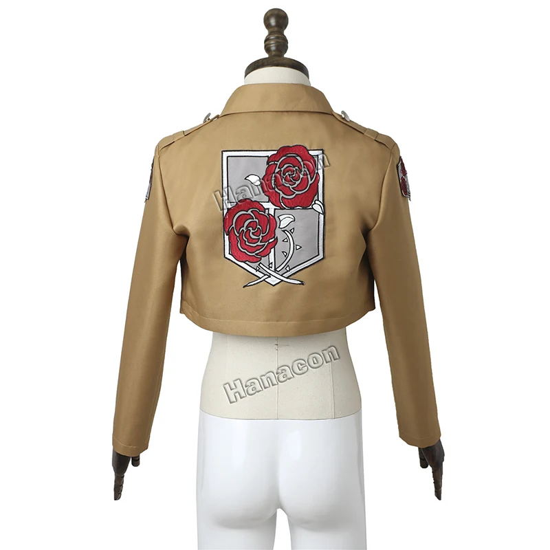 Shingeki нет Kyojin Косплей Костюм в горошек pixis боевой костюм атака на Титанов