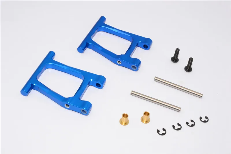 TAMIYA TT01 TT01E легированная Задняя Нижняя рука с шимами + Ошейники E-CLIPS шпильки