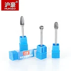 HUHAO 3 мм хвостовик вольфрамовый стальной Резак металлический шлифовальный фреза головка резак для резьбы по дереву