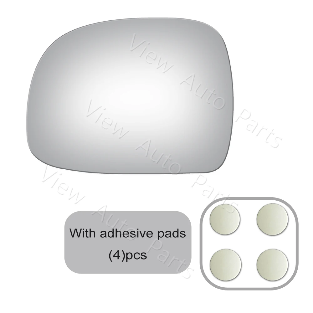 

New Mirror Glass +Adhesive for CHEVY GMC ISUZU Pickup Truck Driver Left Side