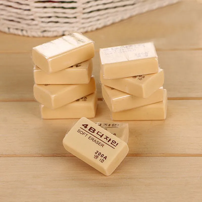 Новые детские ластики милые канцелярские награды Детские квадратные новинка