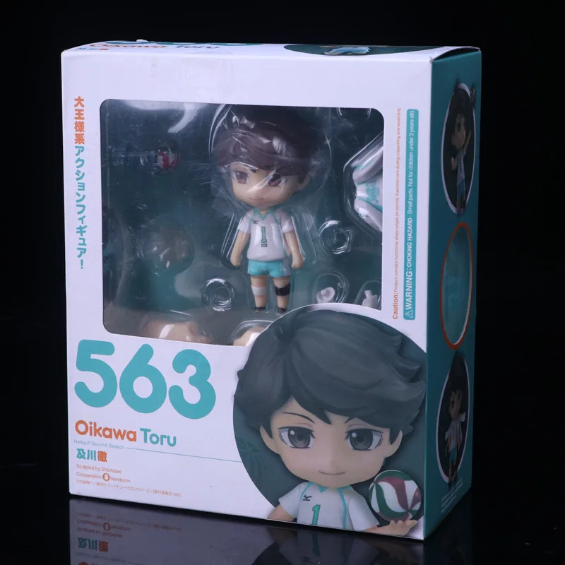 Haikyuu Фигурки Nendoroid Хината Syouyou 489#563#461#605# кагеяма tobio Рисунок ПВХ 10 см японского аниме-волейбол цифры
