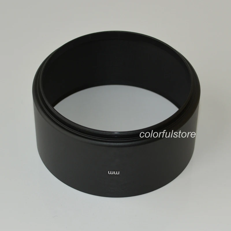 58 мм длинная фокусная длина теле телефото металлическая камера объектив бленда