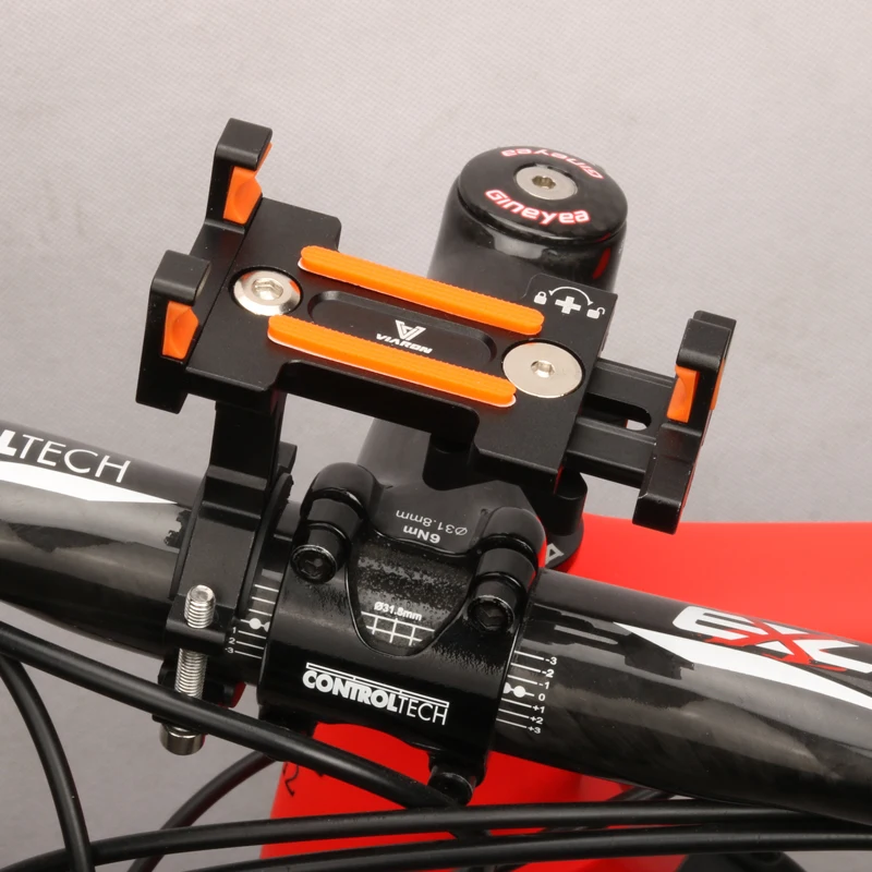 Алюминиевый MTB велосипедный держатель для телефона кронштейн на руль зажим подставка для велосипеда регулируемый держатель для телефона Подставка Кронштейн