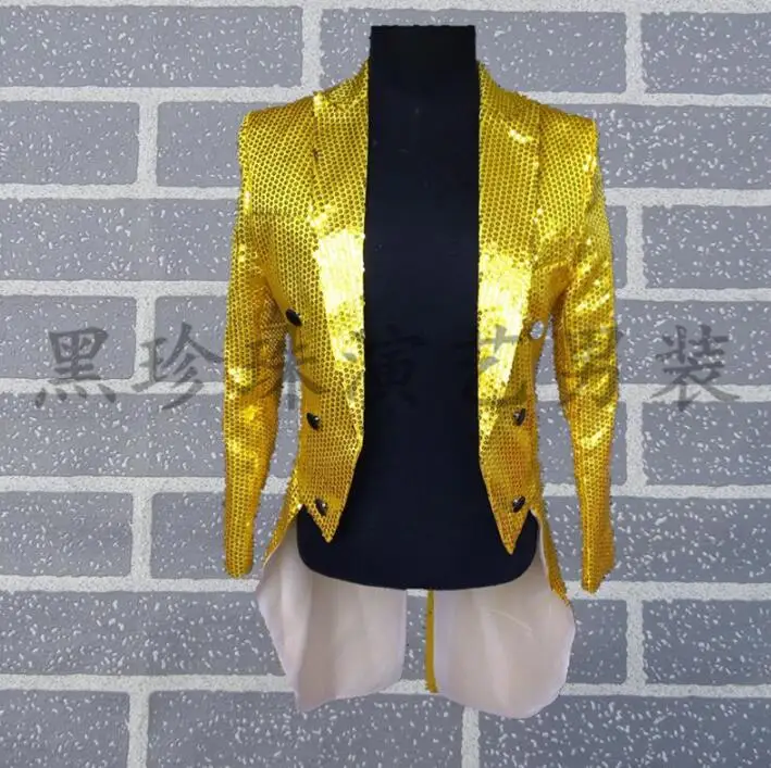 men suits designs masculino homme terno stage costumes for singers men sequin blazer dance tuxedo clothes jacket style dress