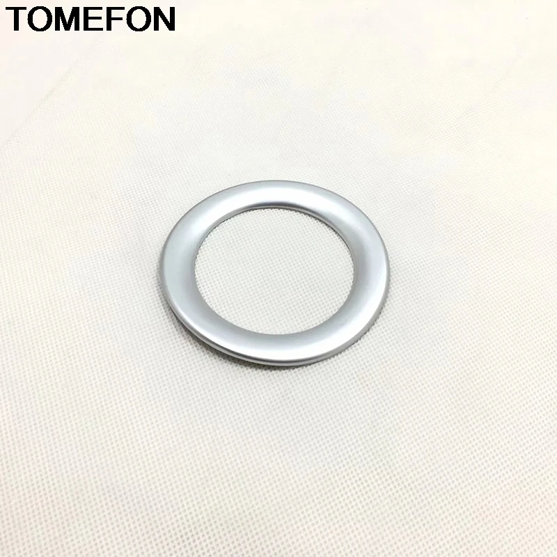 TOMEFON For Jeep Cherokee 2014 2015 2016 2017 2018 Interior Steering Wheel Centre Decoration Cover Trim ABS Chrome | Автомобили и