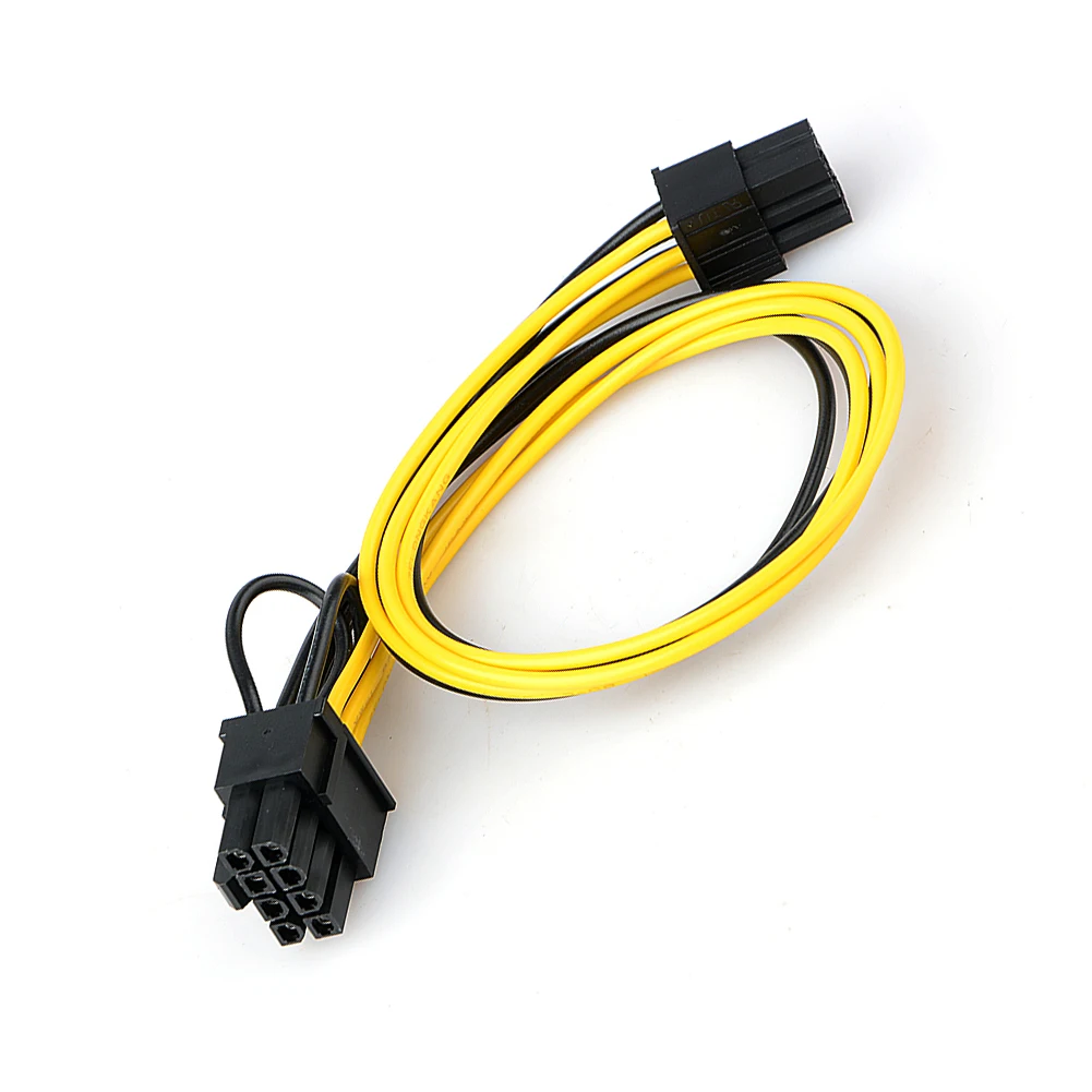 6 Pin типа папа на 8 (6 + 2) Мужской PCI Express Мощность кабель с адаптером для Графика