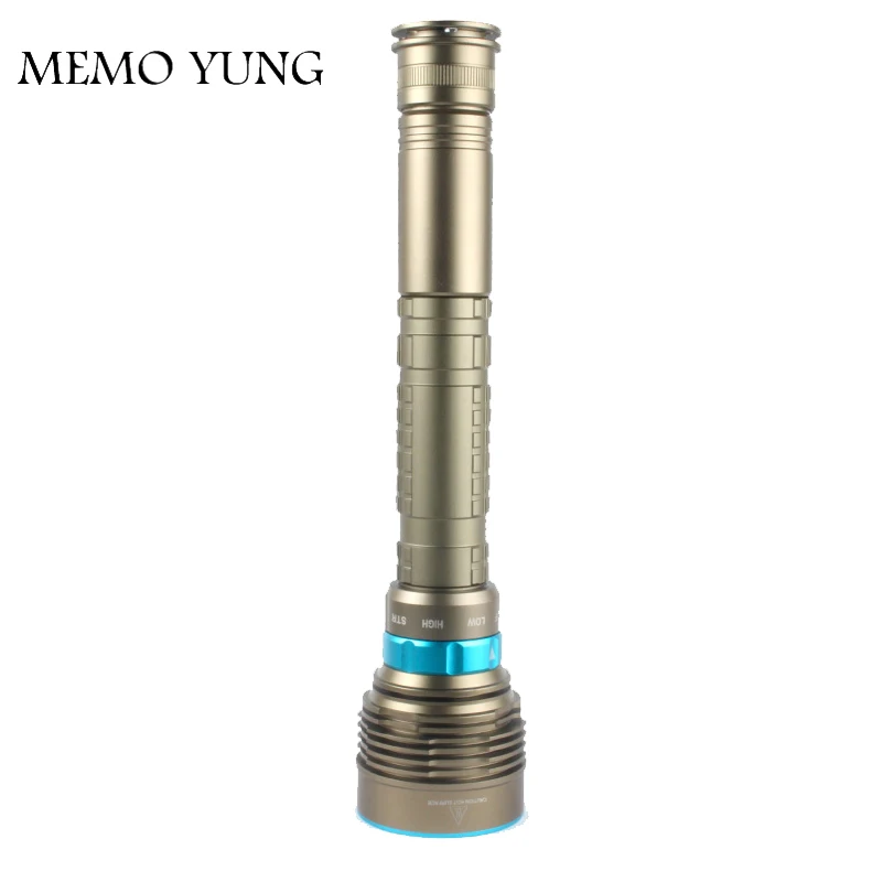 2016 Новый светодиодный фонарик для дайвинга 7x CREE XM L2 U2 14000 люмен Водонепроницаемый