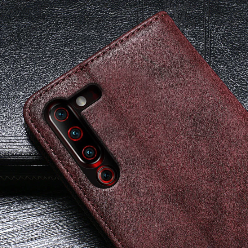 Чехол для lenovo Z6 Pro, чехол, высокое качество, Ретро стиль, флип, кожаный чехол для lenovo Z6 Pro, чехол, деловой чехол для телефона