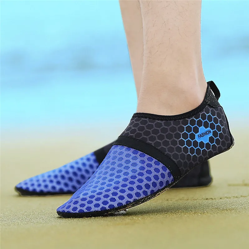 Летние пары быстросохнущая Aqua носки Туфли без каблуков пляжные Плавание