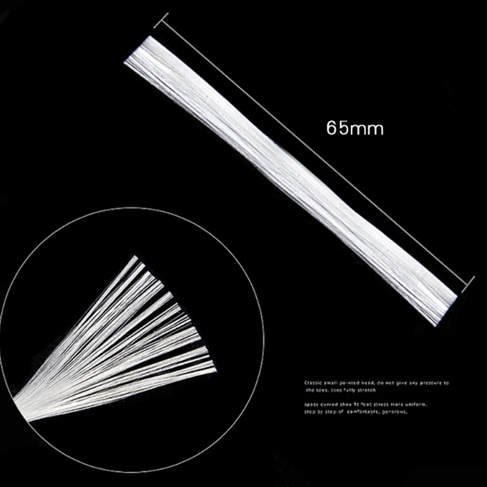 200 шт. наращивание ногтей волокна Стекло акриловый Фрезер для cо шлифовальными