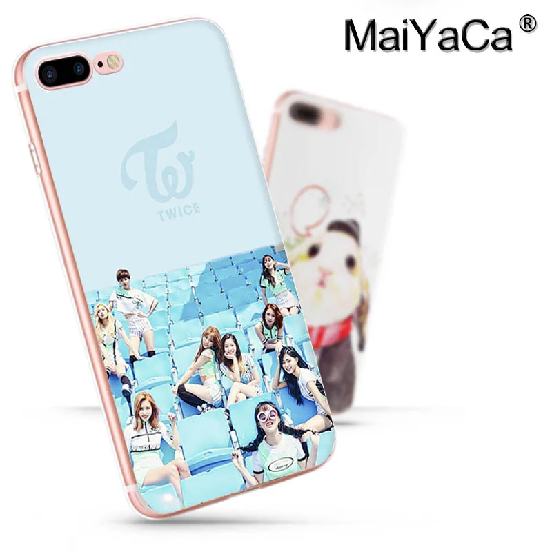 MaiYaCa TWICE Kpop Twice Mina Momo DIY Phone Accessories Case for iPhone 8 7 6 6S Plus X 5 5S SE 11pro case Cover | Мобильные