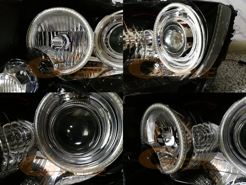 Для JEEP GRAND CHEROKEE 2011 2012 2013 ксенон отличное Ангельские глазки ультра яркий smd led Ангельские глазки комплект DRL