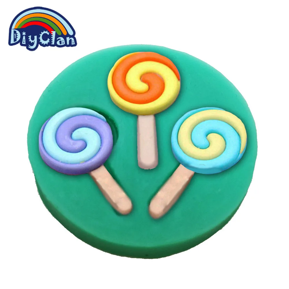 Cupcake Рождественский леденец для украшения торта Diy Fondant формы шоколада мыла