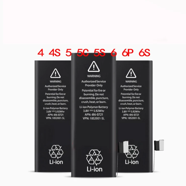 Аккумулятор для i ph one 5/5S/5C/SE/6/6 S/6 S PLUS I совместимый с дешевым мобильным