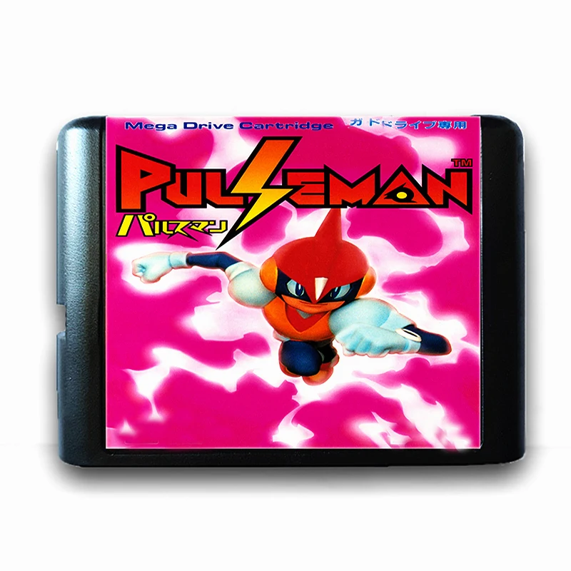 

Pulseman for 16 bit Sega MD Game Card for Mega Drive for Genesis Video Console