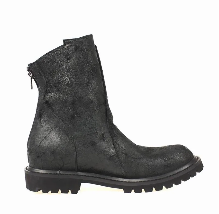 Роскошные Винтажные ботинки ручной работы из коровьей кожи с ремнями мужские на