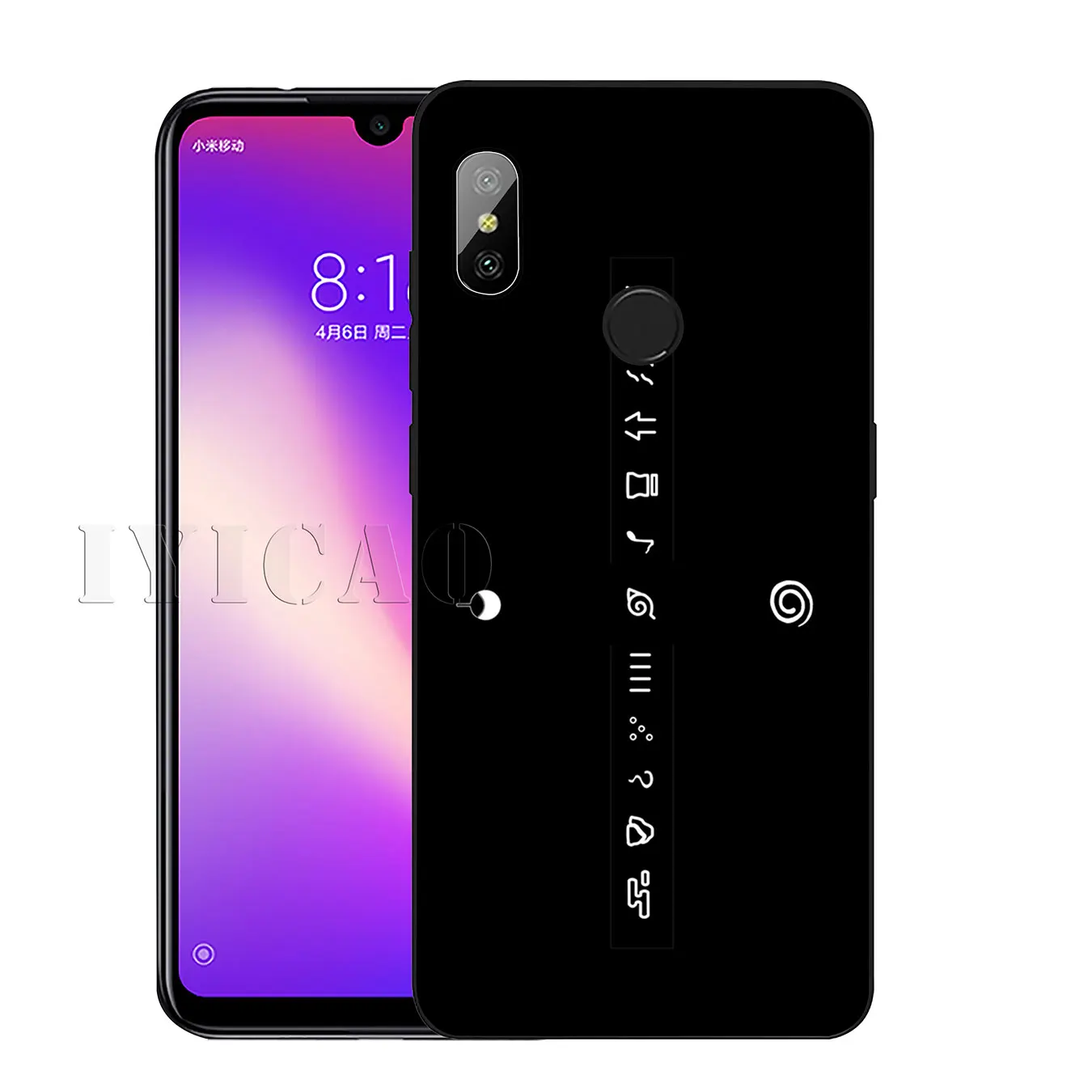 IYICAO NARUTO Hatake Kakashi Мягкий силиконовый чехол для телефона Xiaomi Redmi K20 8A 7A 6A 5A S2 4X 4A GO Note 8 7