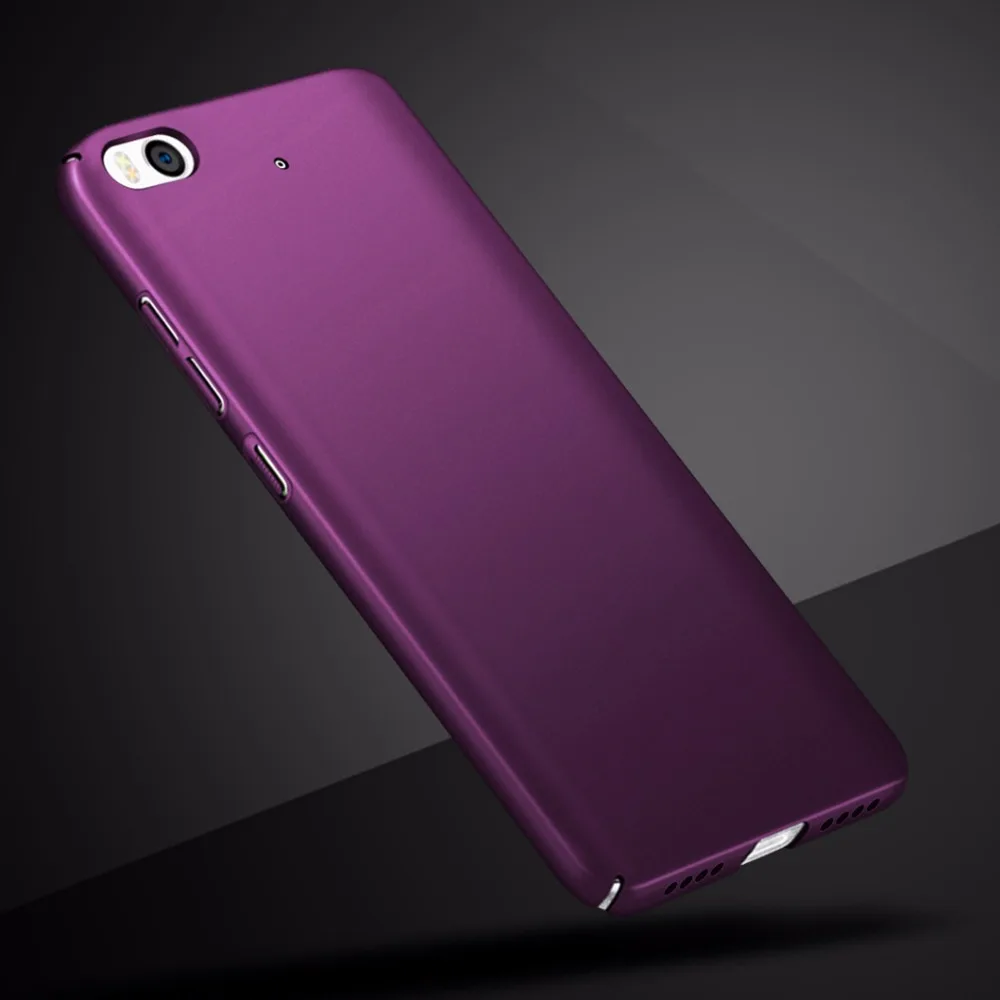 Чехол для Xiaomi Mi5 чехлы защита Бампера жесткий матовый Ультратонкий чехол Mi 5