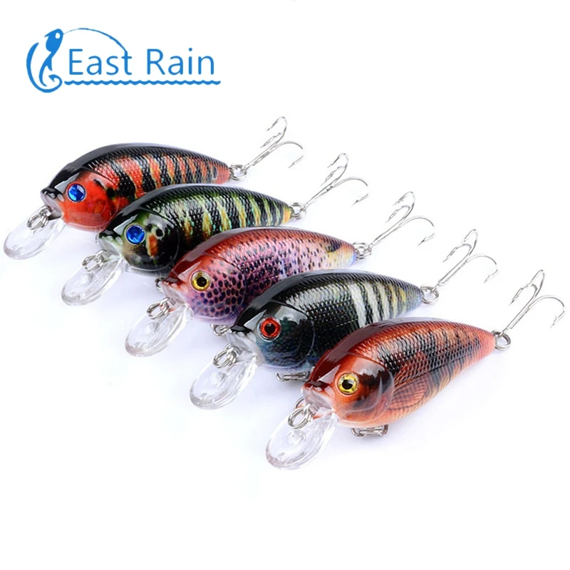 East Rain 7 см 10 2 г окрашенная подвесная приманка для Пресноводной морской рыбалки SP