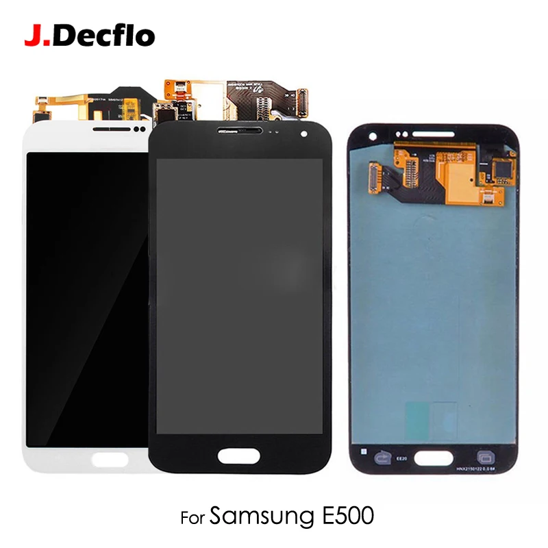 OLED/TFT для Samsung Galaxy E5 E500 E5000 ЖК дисплей сенсорный экран дигитайзер Датчик Стекло