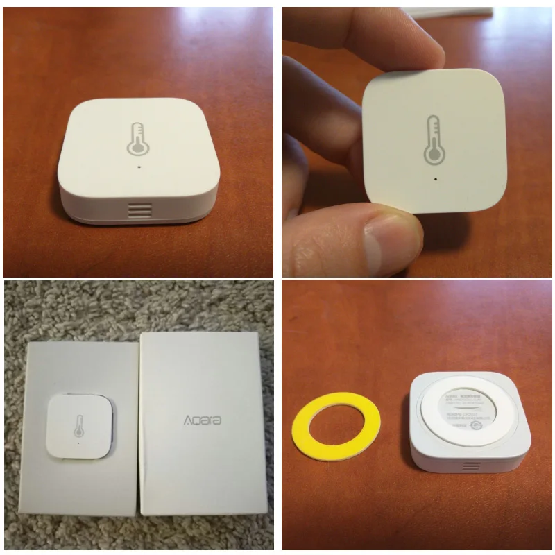 Xiaomi Mijia Aqara умный датчик температуры и влажности воздуха Zigbee сенсор s приложение