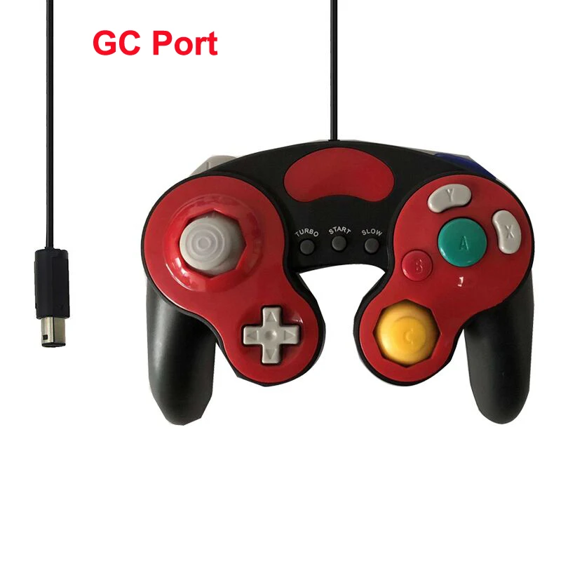 Для Gamecube контроллер USB проводной ручной джойстик для NAND для NGC GC контроллер для MAC компьютера ПК геймпад - Цвет: GC Interface