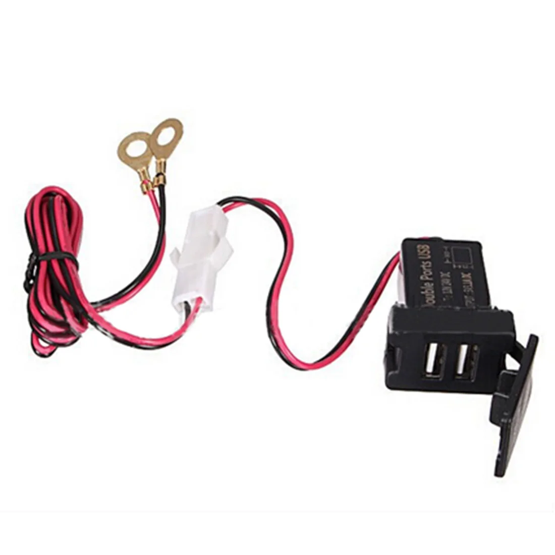 Автомобильное зарядное устройство с двумя USB портами 2 1 А|cars cars|car dvr dualcar audio usb input |